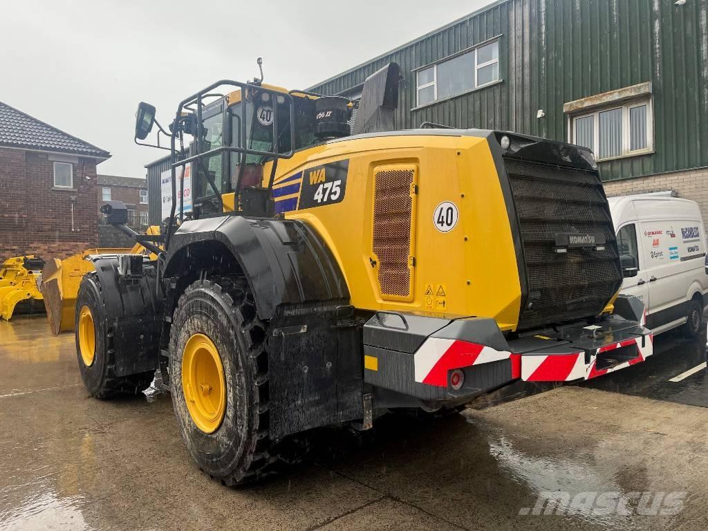 Komatsu WA475-10E0 Gumikerekes homlokrakodók