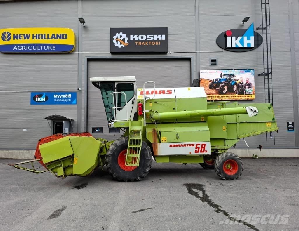 CLAAS Dominator 58 S Kombájnok