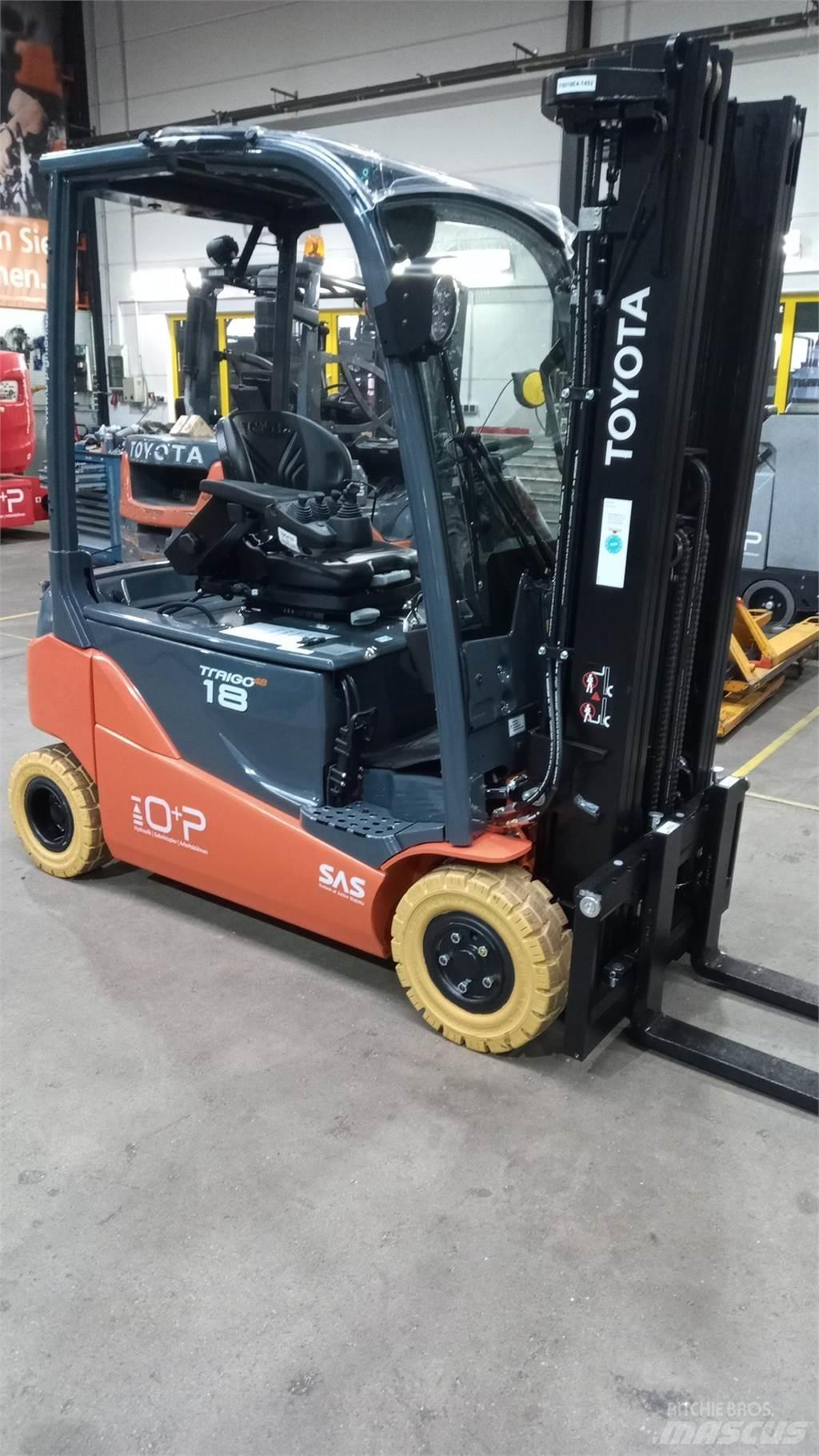 Toyota 8FBM18T Elektromos targoncák