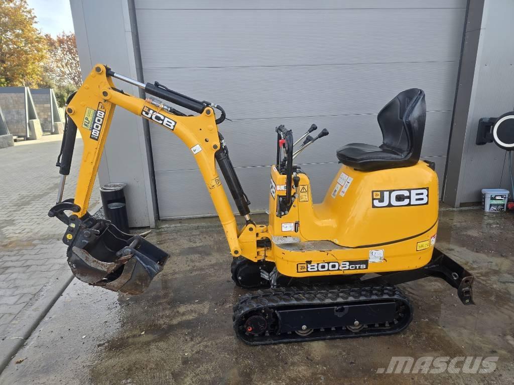 JCB 8008 CTS Mini kotrók < 7t