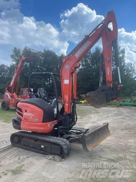 Kubota KX 040-40 Lánctalpas kotrók