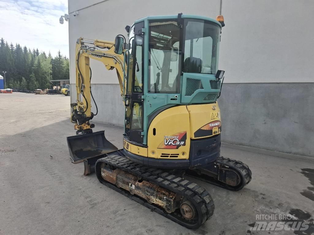Yanmar Vio 33 U Mini kotrók < 7t