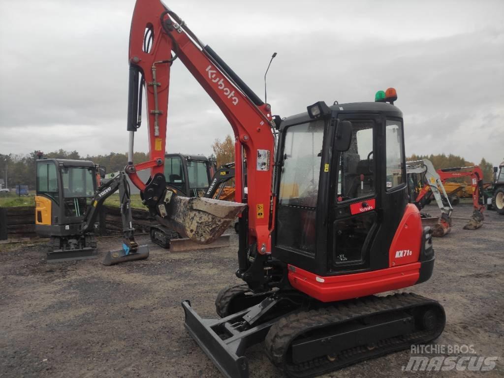 Kubota KX 71-3 Mini kotrók < 7t