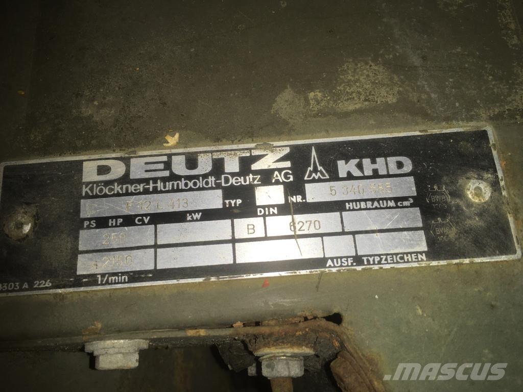 Deutz F12L413 USED Építőipar - Egyebek