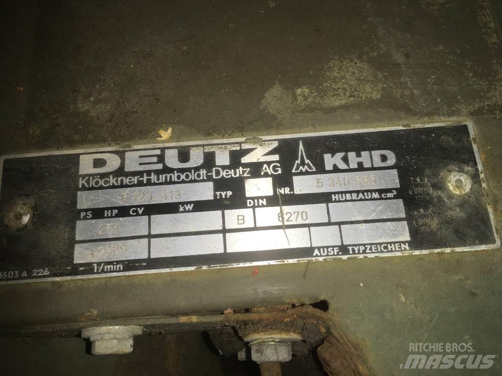Deutz F12L413 USED Építőipar - Egyebek
