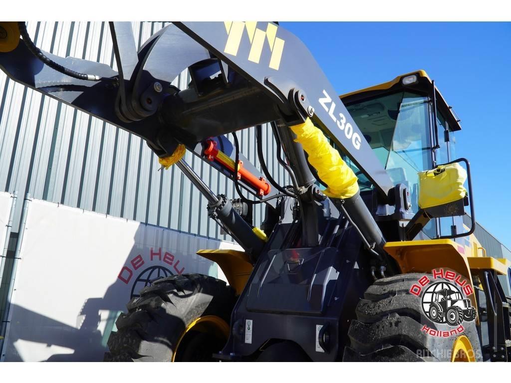 XCMG ZL30G Gumikerekes homlokrakodók