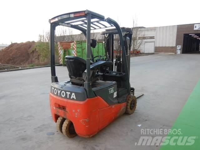 Toyota 8FBEK16T Elektromos targoncák