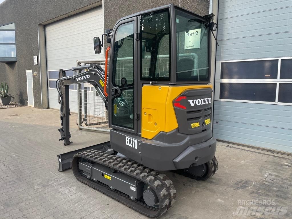 Volvo EC27D Mini kotrók < 7t