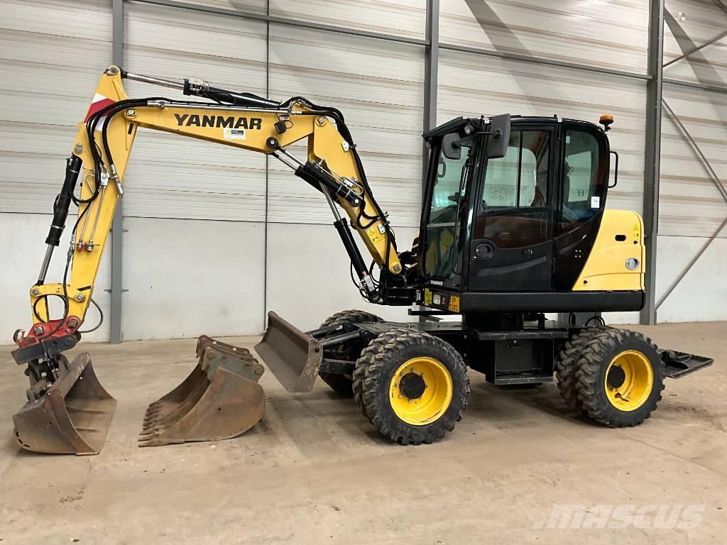 Yanmar B 75 W Gumikerekes kotrók