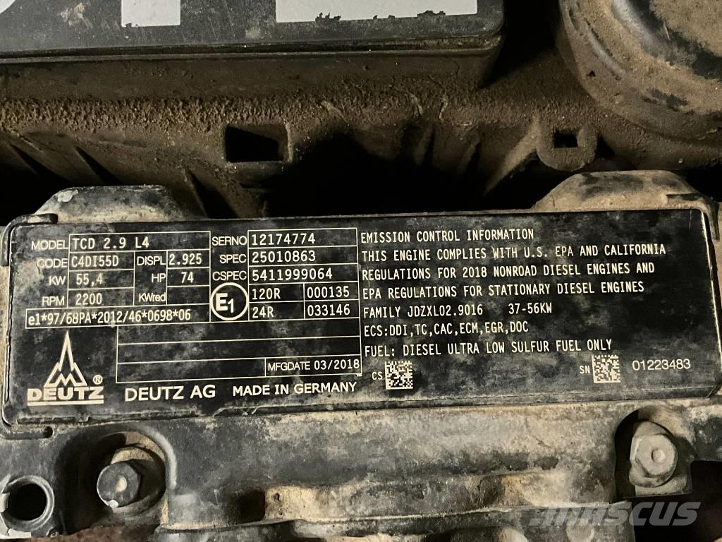 Yanmar B 75 W Gumikerekes kotrók