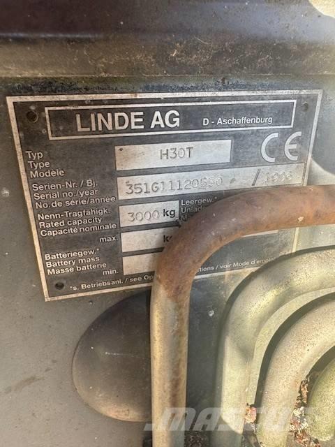Linde H 30 T Gázüzemű targoncák