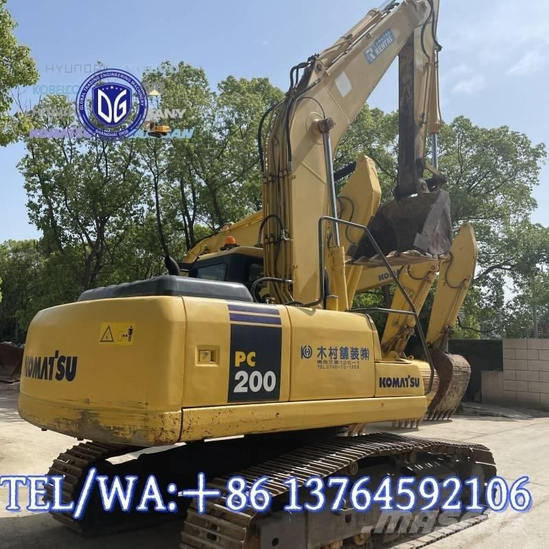 Komatsu PC 200-7 Lánctalpas kotrók