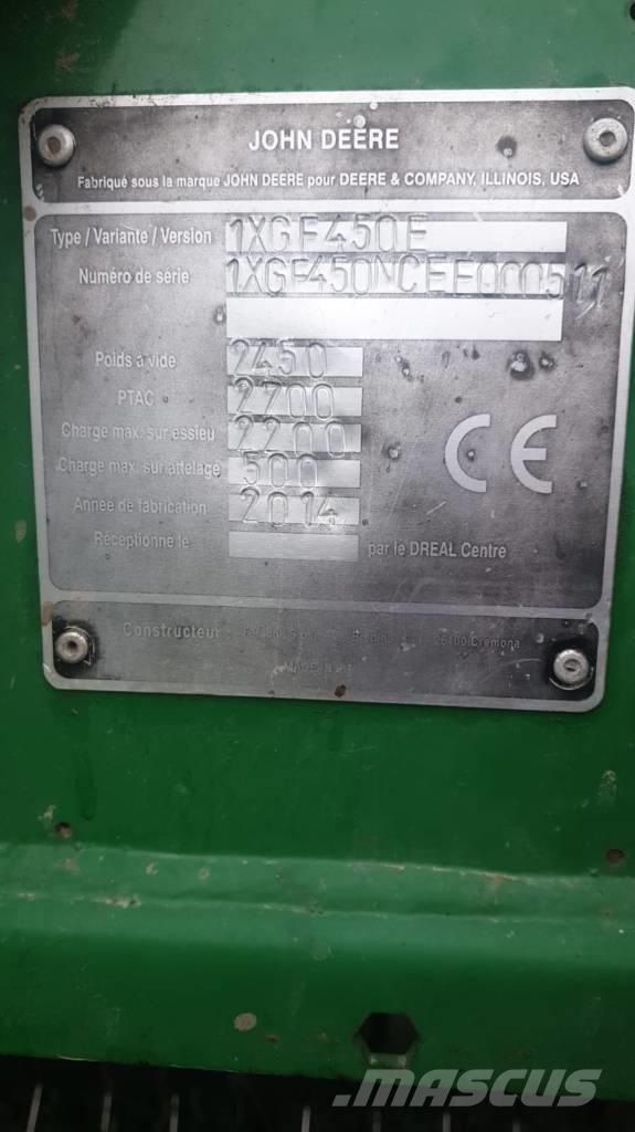John Deere F 450 Körbálázók