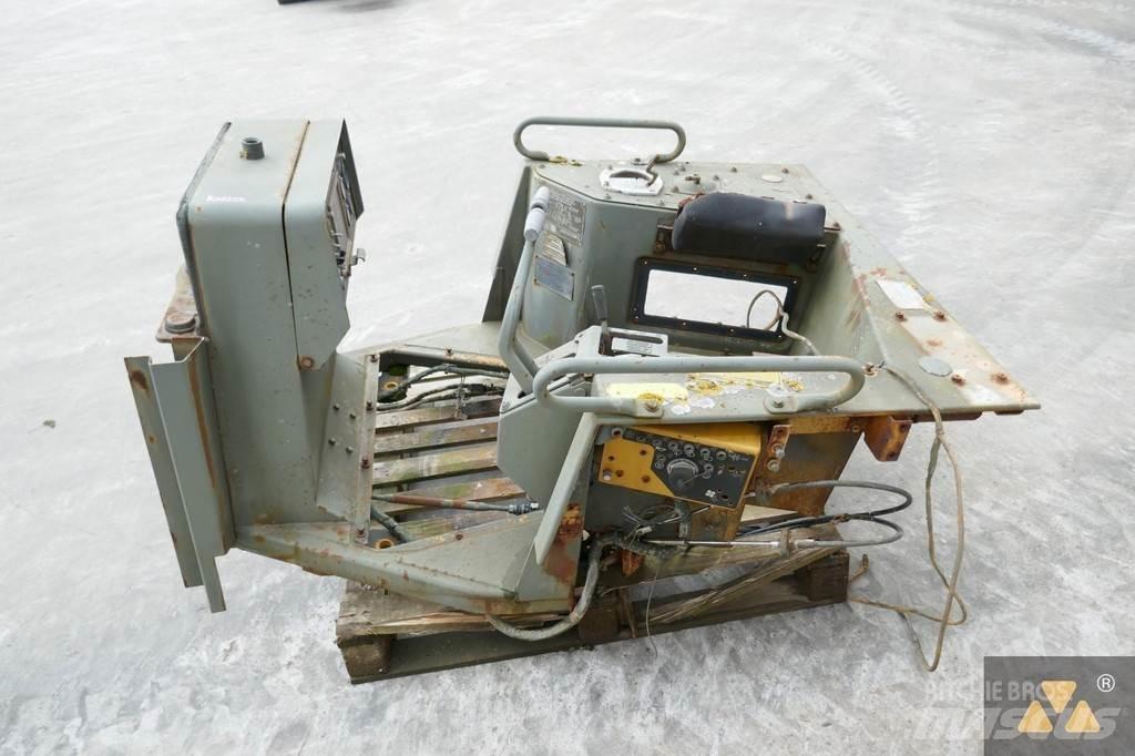 CAT 6T-3309 Vezetőfülke és belső tartozékok