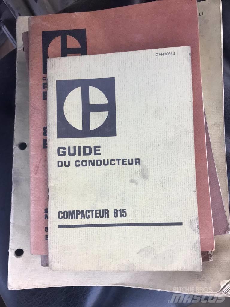 CAT 815 Talajtömörítő gépek