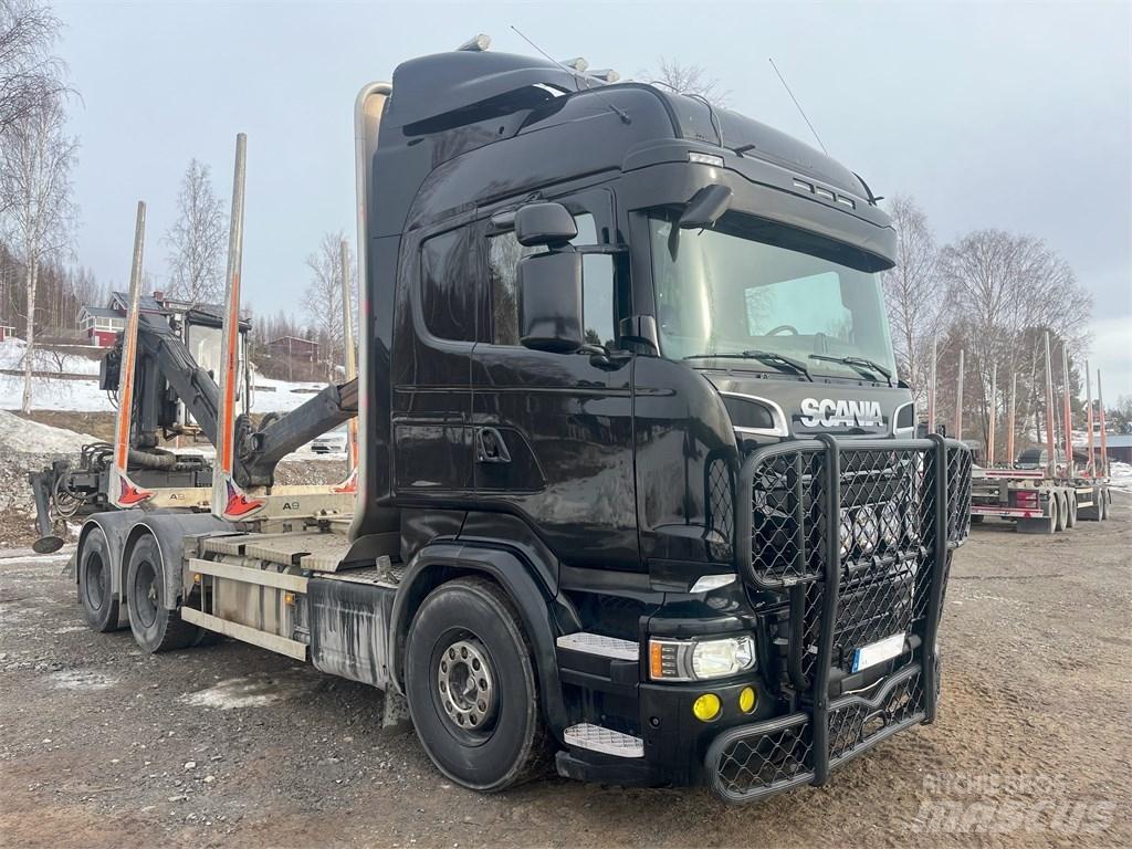 Scania R 580 Rönkszállító teherautók