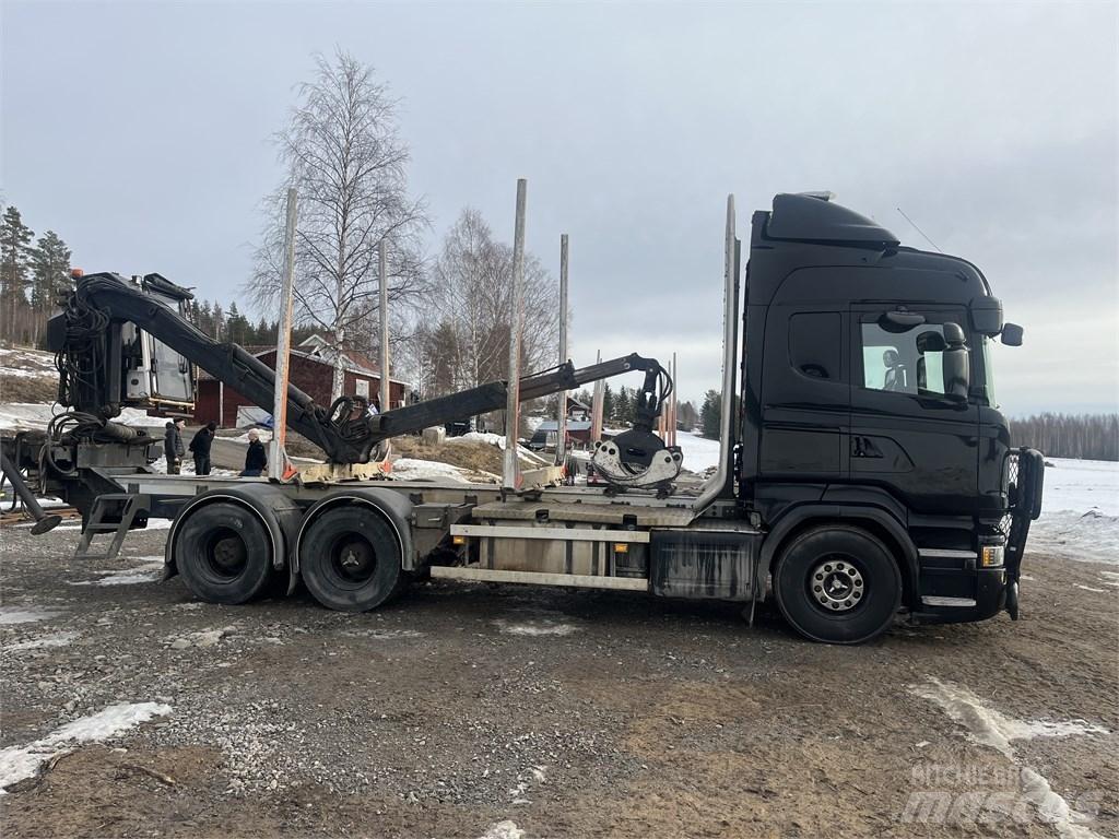 Scania R 580 Rönkszállító teherautók