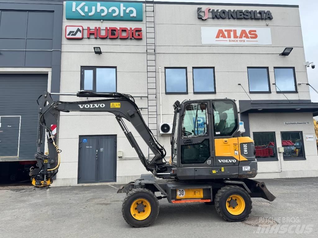 Volvo EW 60 E Gumikerekes kotrók