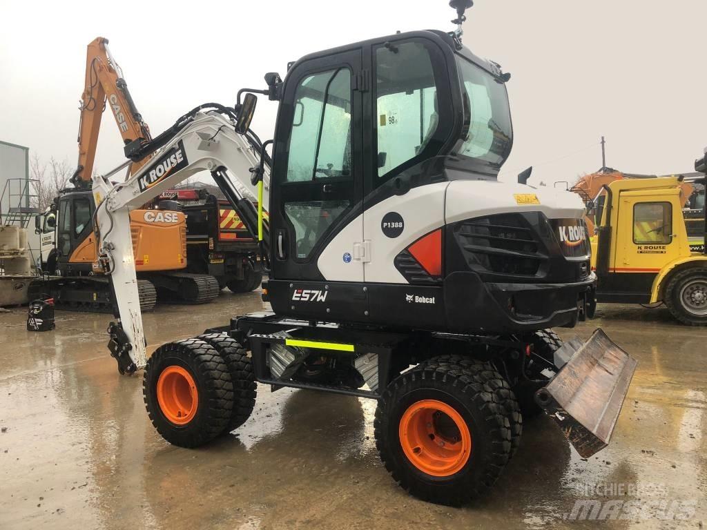 Bobcat E 57 W Gumikerekes kotrók