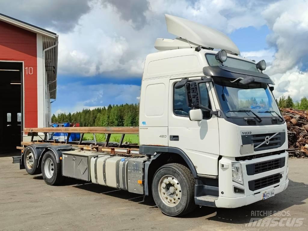 Volvo FM 13 Konténer keretes / Konténeres teherautók