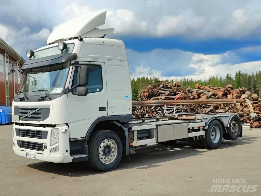Volvo FM 13 Konténer keretes / Konténeres teherautók