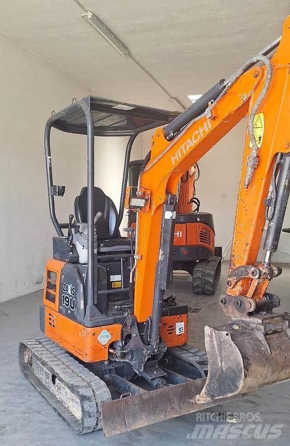 Hitachi ZX19U Mini kotrók < 7t