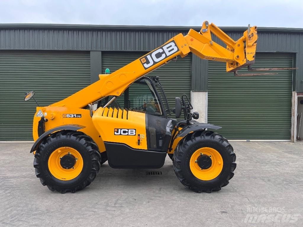 JCB 531-70 Agri Teleszkópos mezőgazdasági rakodók