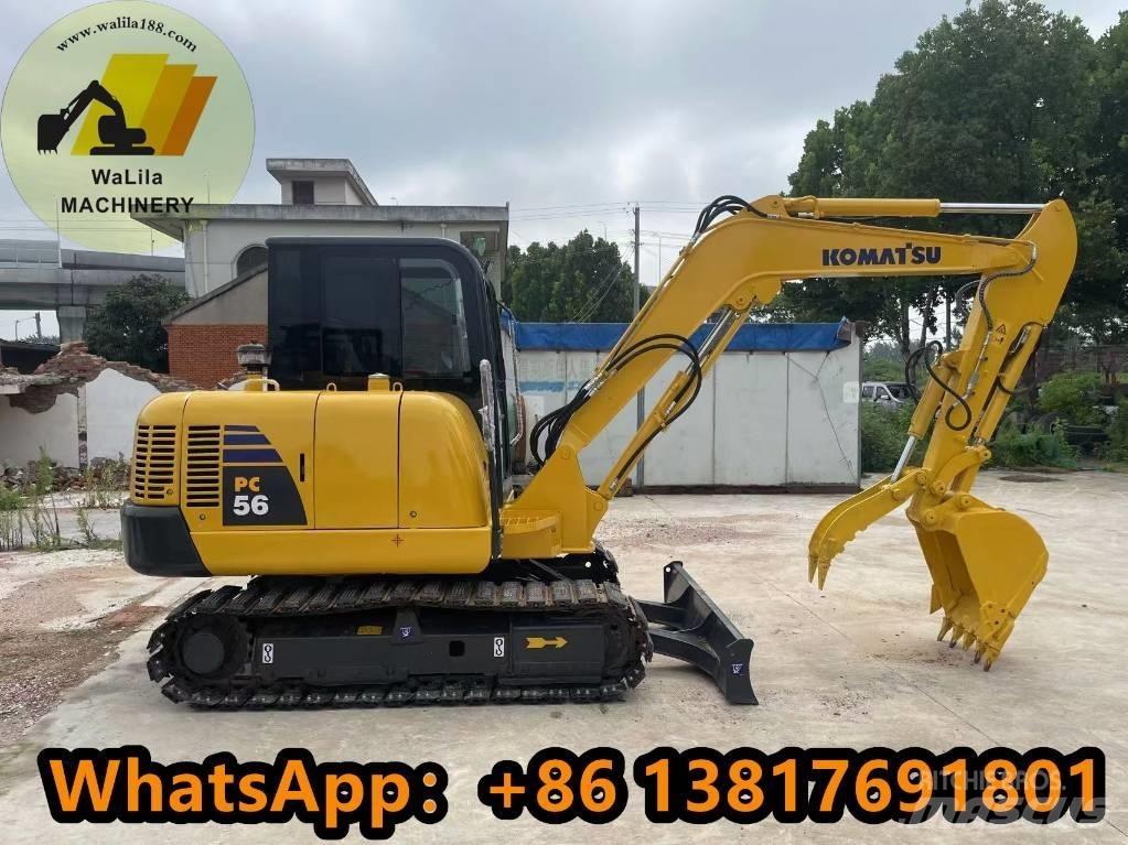 Komatsu PC 56-7 Mini kotrók < 7t