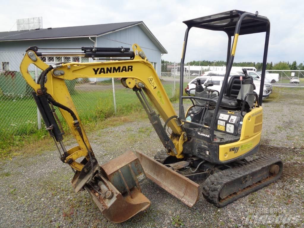 Yanmar Vio 17 Mini kotrók < 7t