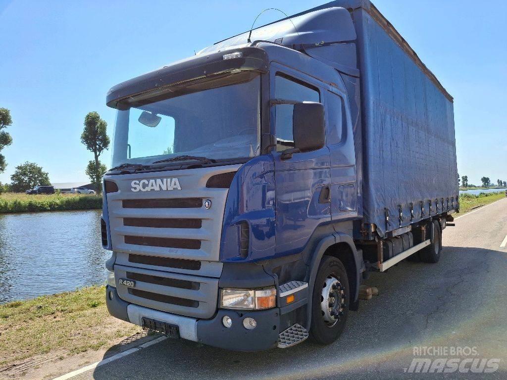 Scania R420 Dobozos teherautók