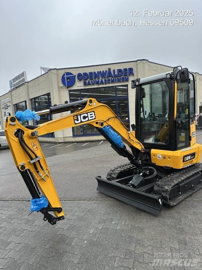 JCB 26C-1 Mini kotrók < 7t
