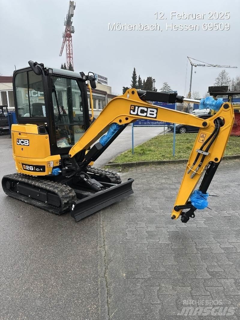 JCB 26C-1 Mini kotrók < 7t