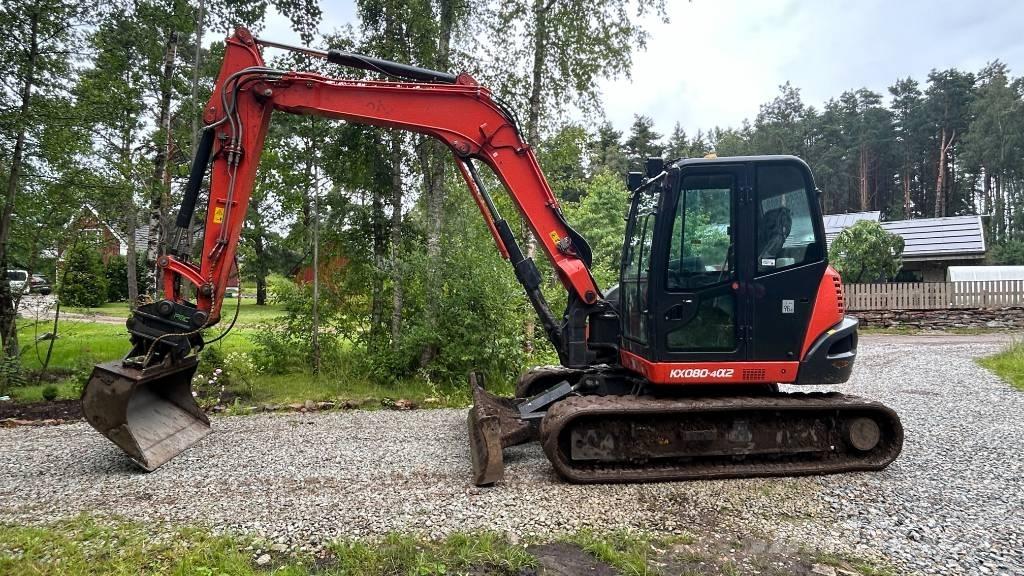 Kubota KX 080-4 CX Közepes (midi) kotrók 7 t - 12 t