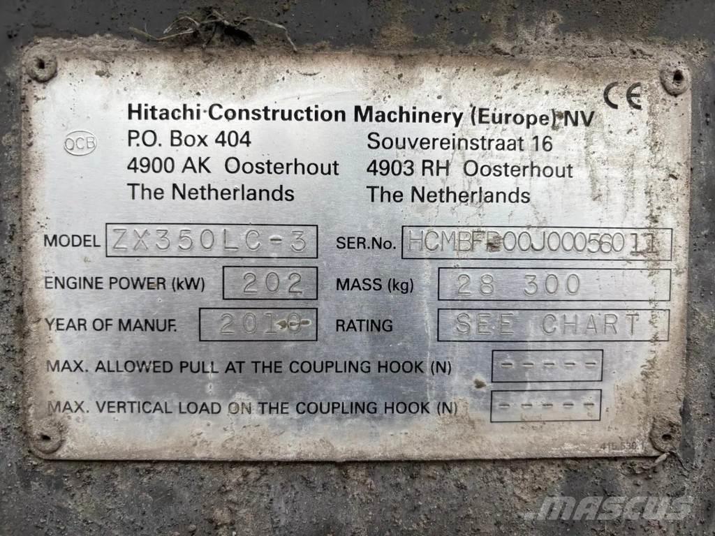 Hitachi ZX350LC-3 Lánctalpas kotrók