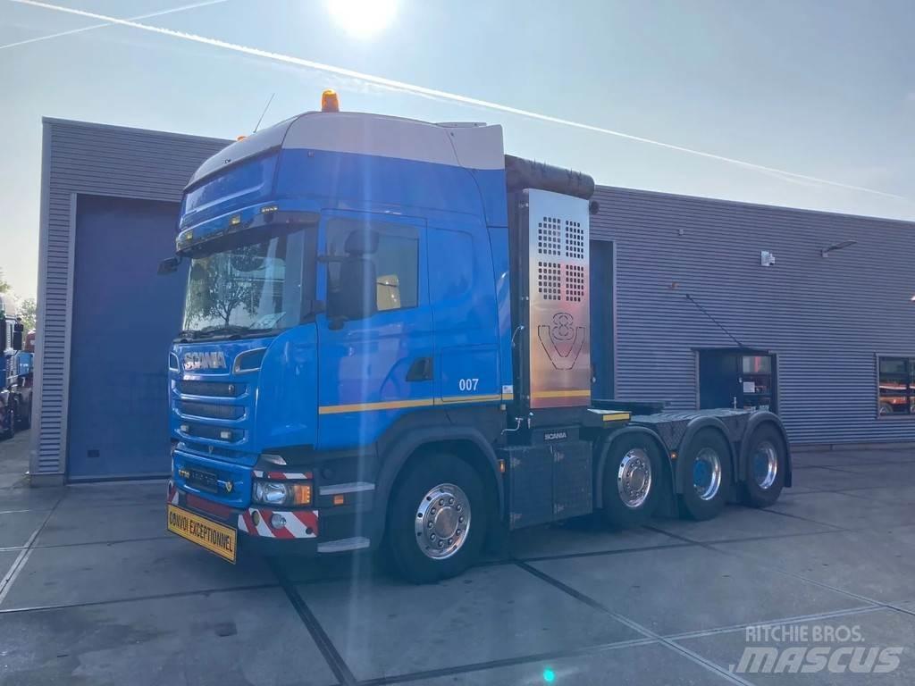 Scania R730 V8 8x4 Nyergesvontatók