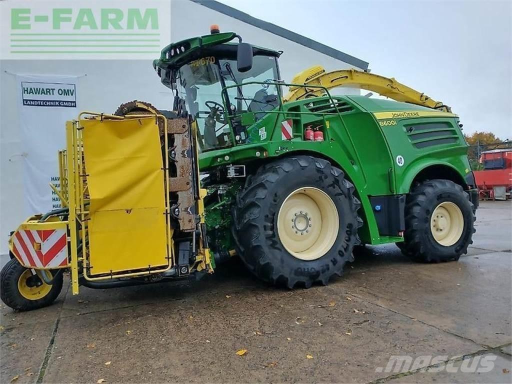 John Deere 8600 Önjáró szecskázók