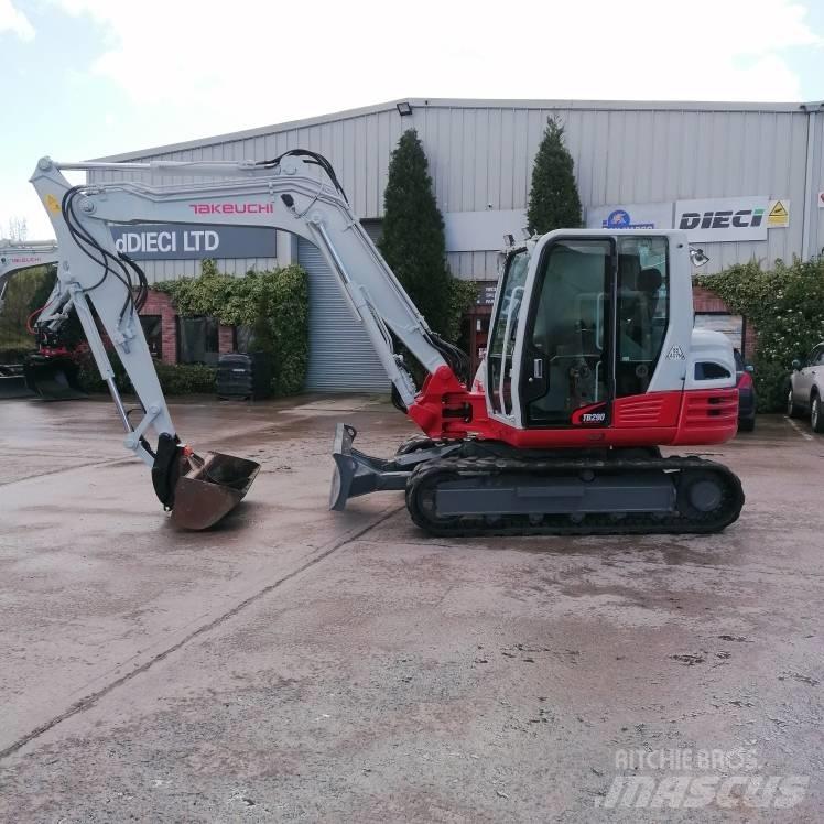 Takeuchi TB290 Közepes (midi) kotrók 7 t - 12 t