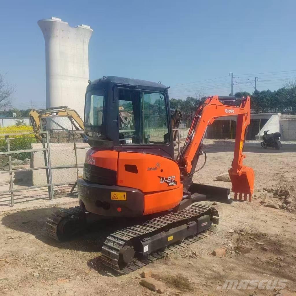 Kubota U 27 Mini kotrók < 7t