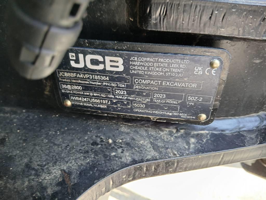 JCB 50 Z-2 Mini kotrók < 7t