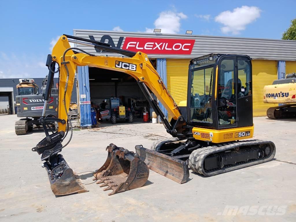 JCB 50 Z-2 Mini kotrók < 7t