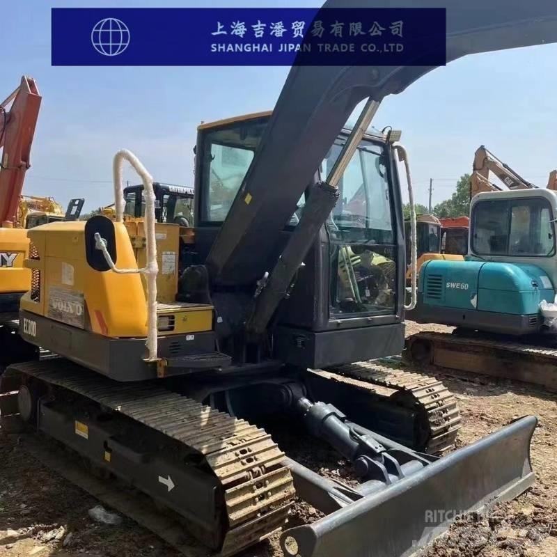 Volvo EC 80D Mini kotrók < 7t