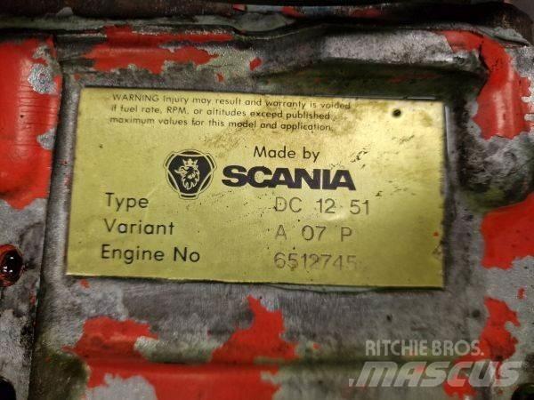 Scania DC12 51A Motorok