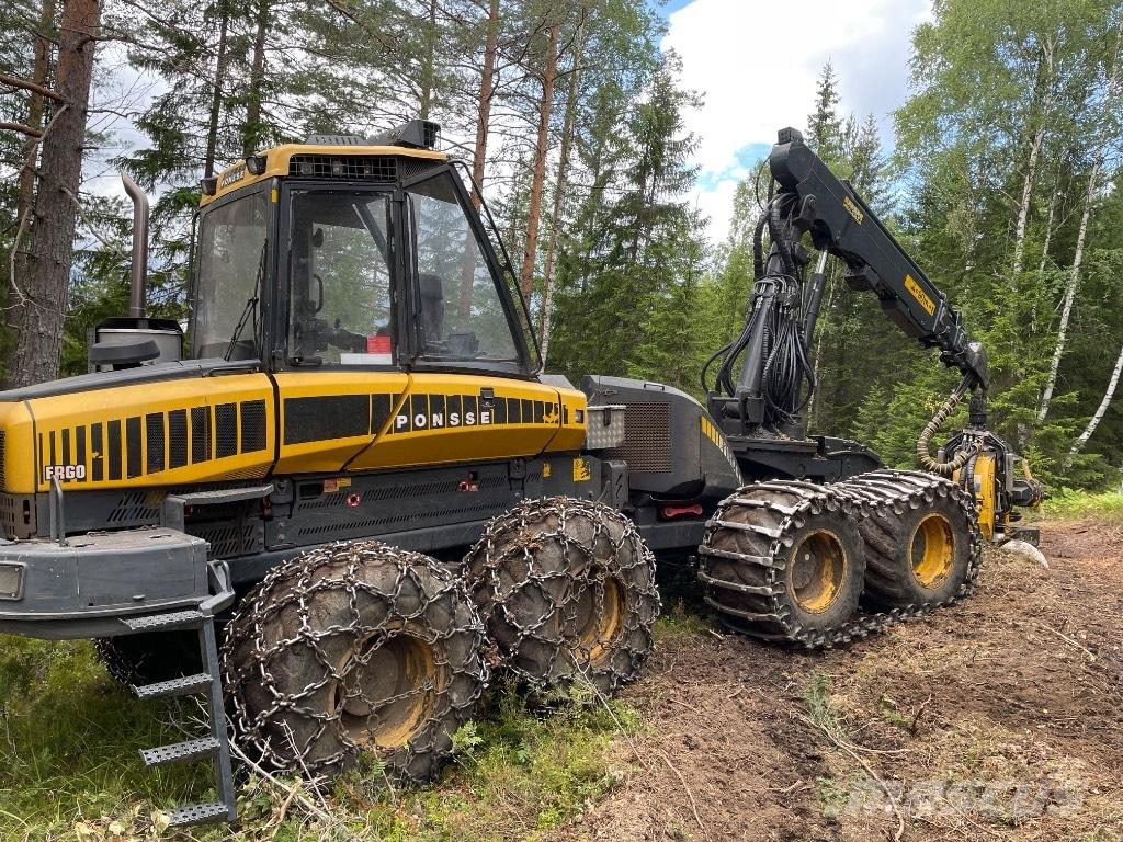 Ponsse Ergo 8W Betakarítók