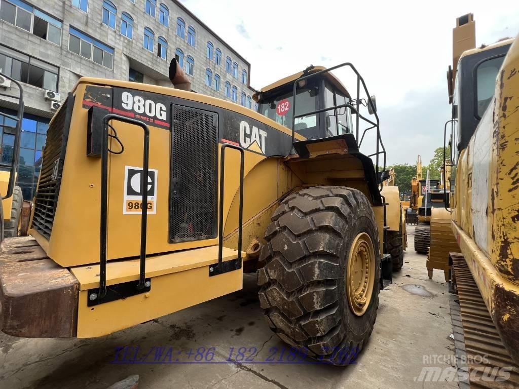 CAT 980 G Gumikerekes homlokrakodók