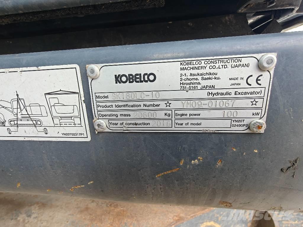 Kobelco SK 180 LC-10 Lánctalpas kotrók