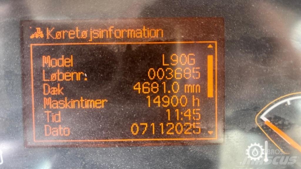Volvo BM L 90 G Gumikerekes homlokrakodók
