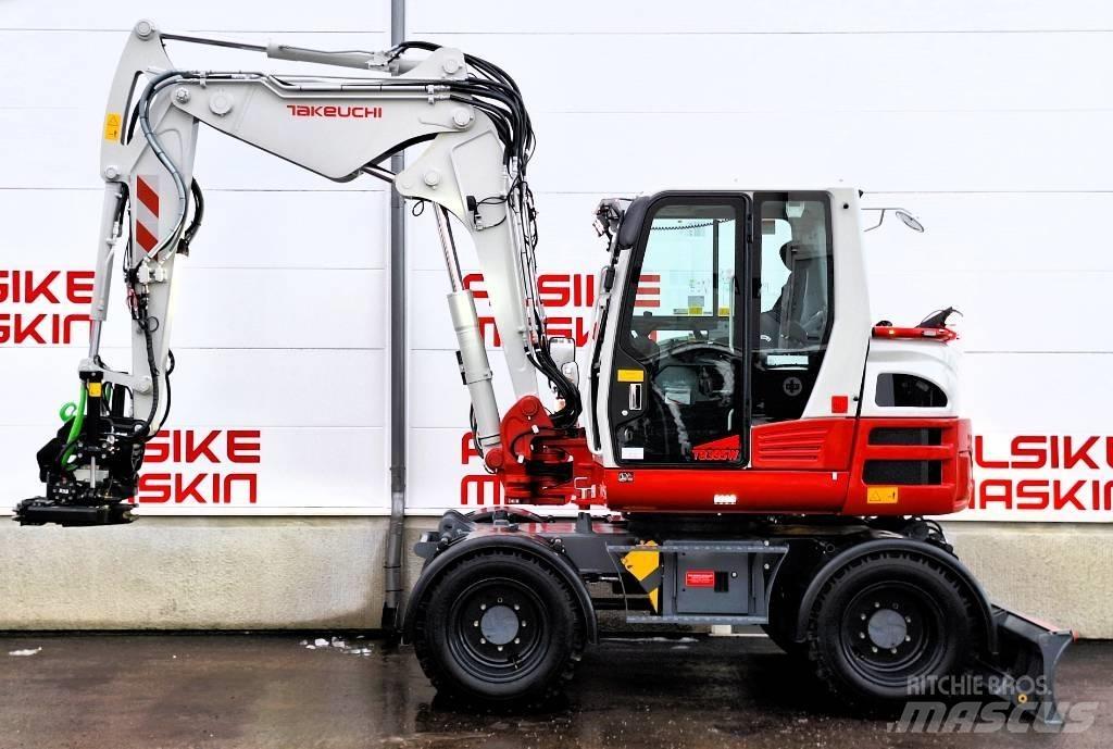 Takeuchi TB 395 W Gumikerekes kotrók