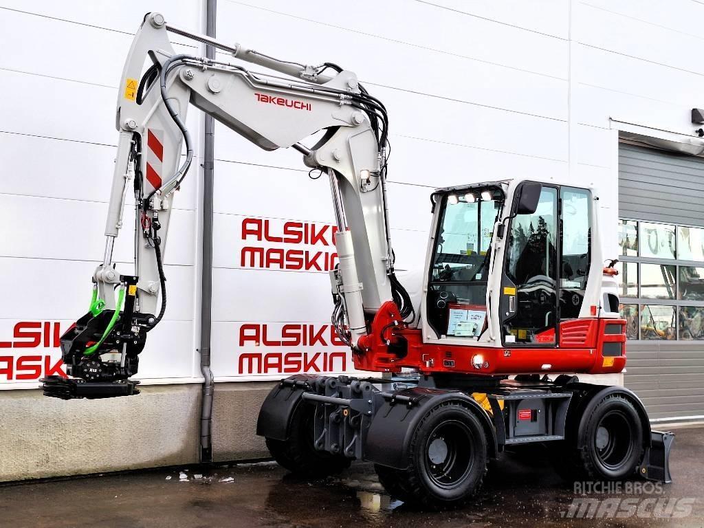 Takeuchi TB 395 W Gumikerekes kotrók