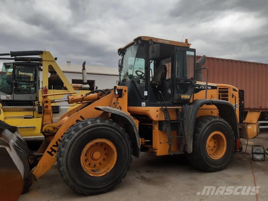 Hyundai HL 757-9 A Gumikerekes homlokrakodók