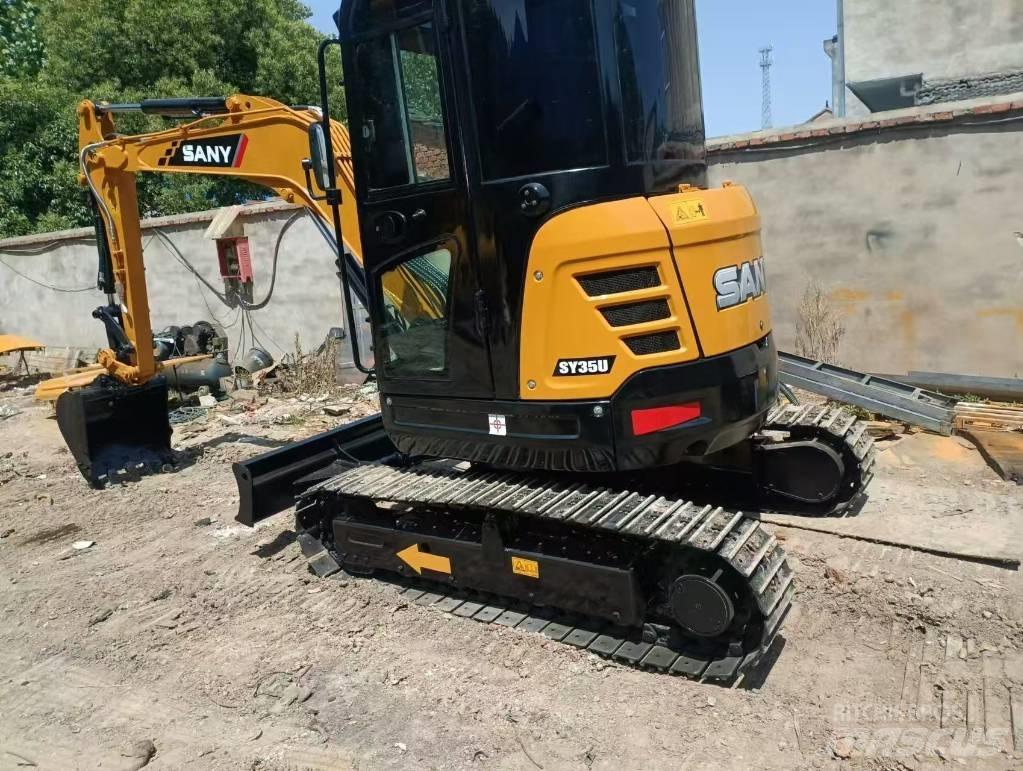 Sany 35u Lánctalpas kotrók